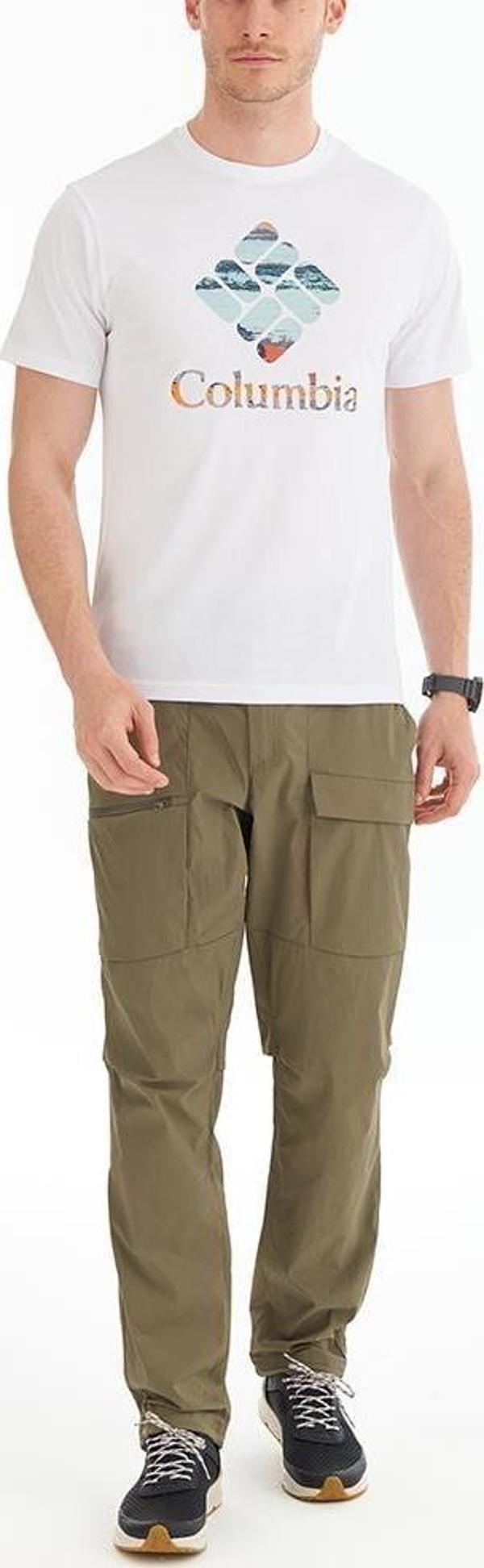 Columbia Cs0242 Csc Stacked Hyper Nature Ss Tee Erkek T-Shirt - Image 1