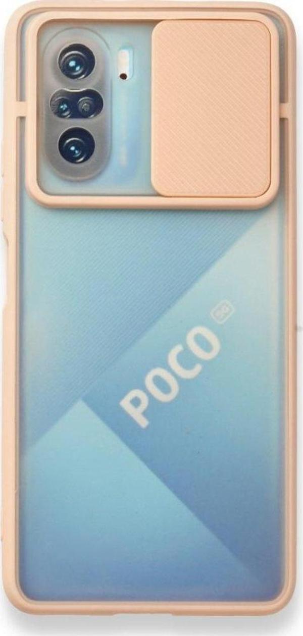 Xiaomi Poco F3 Kılıf Palm Kamera Koruma Kapaklı Silikon - Image 1