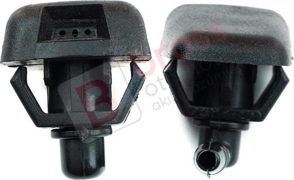 Fiat Peugeot Citroen İçin 2 Adet Ön Cam Silecek Su Fıskiyesi :735277664 - Image 1