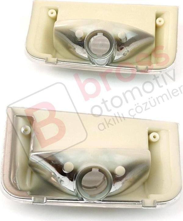 Fiat Peugeot Citroen MK3 İçin SAĞ ve SOL Yan Ayna Sinyali BEYAZ 71748253, 71748252 - Image 1