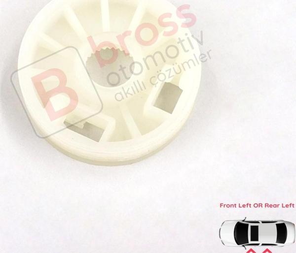 Alfa Romeo 156 159 için Sol Cam Kriko Makarası 71740175 60672278 - Image 1