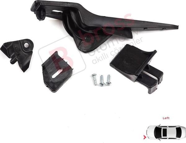 Ford Fiesta B299 B409 B479 2013-2019 D2BZ13008L İçin Sol Ön Far Ayak Tamir Seti  - Image 1
