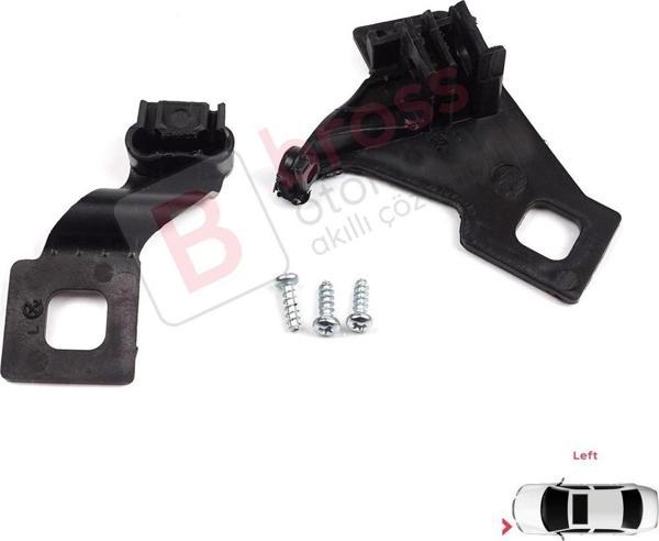 Audi A4 RS4 8K2 B8.5 A5 S5 RS5 B8.5 8T0998121B İçin Sol Ön Far Ayak Tamir Seti  - Image 1