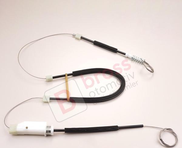 Audi A7 C7 S7 RS7 MK1 4G 4GA 4GF 2010-2018 4G8839461 İçin Elektrikli Arka Sağ Cam Kriko Tamir Seti - Image 1