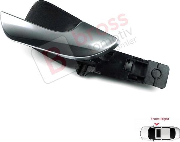 BDP1117 Alfa Romeo Giulietta 940 için İç Kapı Açma Kolu Ön Sağ 156092165 Kapaklı - Image 1