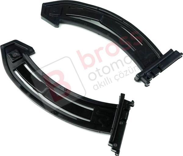 BDP1127 Opel Astra G Zafira A için Sağ Sol Torpido Kapak Ayağı Siyah 5114275 - Image 1