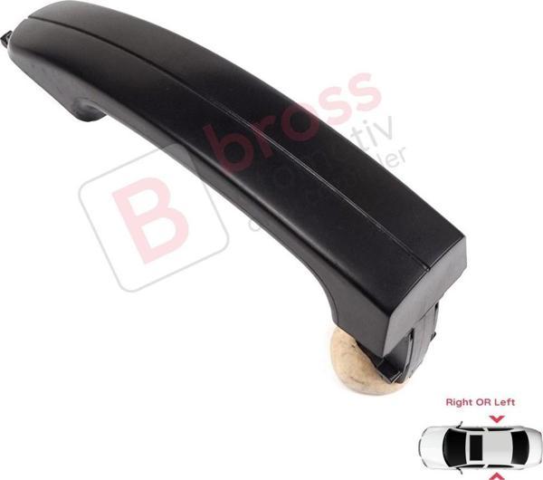 Ford Transit V363 MK8 Connect V408 Custom V362 BK21V26600AA İçin Yan Sürgü Kapı Dış Açma Kolu - Image 1
