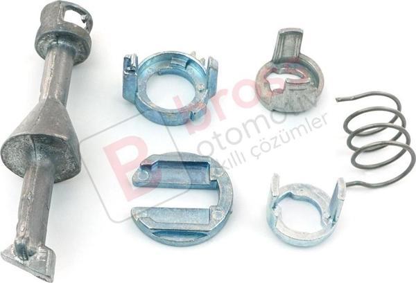 BMW 1 E81 E82 E87 E88 İçin Ön Kapı Kilidi Tamir Seti 73.40 mm 51217161430 - Image 1
