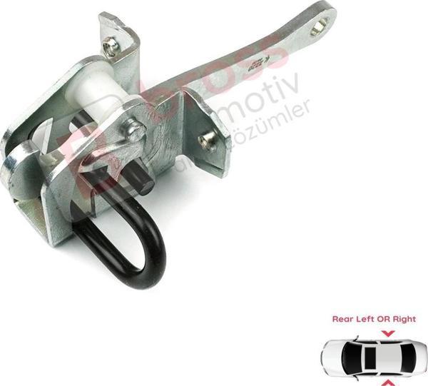 BMW 3 Serisi E36 1990-1999 için Arka Sağ veya Sol Kapı Gergisi 51228165009 - Image 1