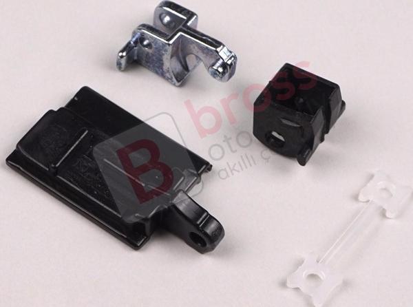 BMW 3 Serisi E36 1992-1999 İçin 4 Parça Sol Taraf Sunroof Kaydırıcı Tamir Seti :811694523 - Image 1