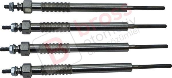 Isuzu D Max Rodeo MK1 için 4 Adet Isıtma Bujisi 11 Volt 8 9817 4898 0 - Image 1