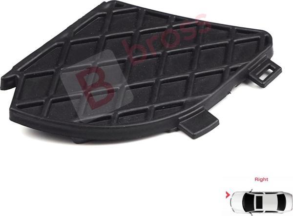Mercedes E W210 E320 E430 E55 AMG 1999-2003 için Ön Tampon Alt Izgara Kapağı Sağ A2108850253 - Image 1