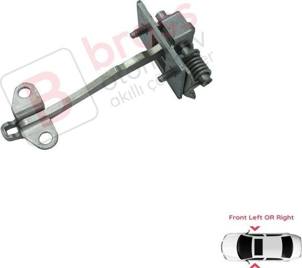 Citroen C5 MK1 2001-2008 İçin Ön Sağ veya Sol Kapı Gergi Yayı 9181G0 - Image 1