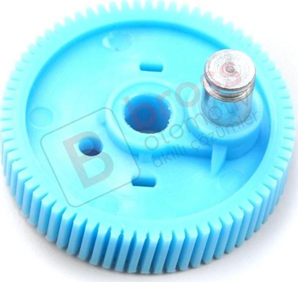 New Holland TD Traktör İçin Kabin Ön Silecek Motor Milli Burçlu Dişli 50031360.Diş:71; Çapı:46.80 mm - Image 1