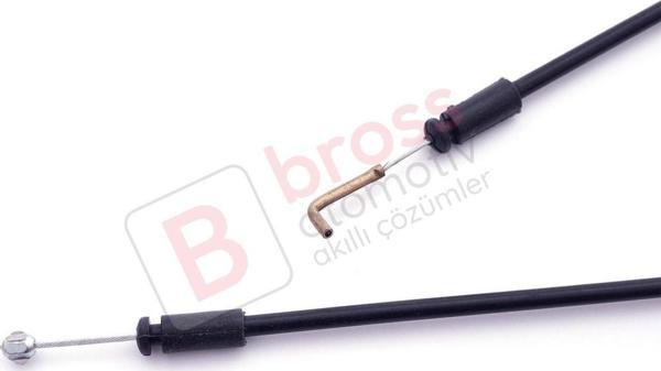 Fiat Fiorino MK3 için Bagaj Kapı Kilit İç Açma Teli 1357779080 - Image 1