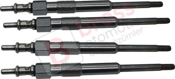 Smart 0.8 CDI için 4 Adet Isıtma Bujisi 11 Volt A6601590001 - Image 1