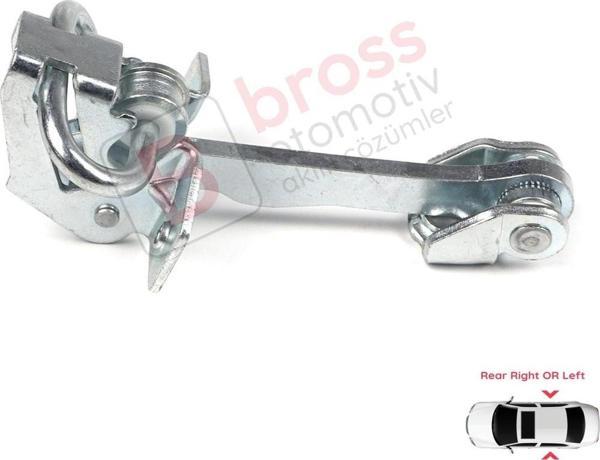 Opel Corsa Combo C İçin Arka Sağ veya Sol Kapı Gergi Yayı 160257 24413391  - Image 1