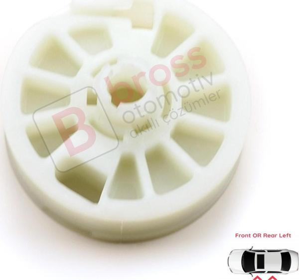 V1BWR5454 Kia Optima MK4 JF 2016-2020 için Sol Cam Kriko Gergi Makarası 82471D4000, 83471D4000 - Image 1