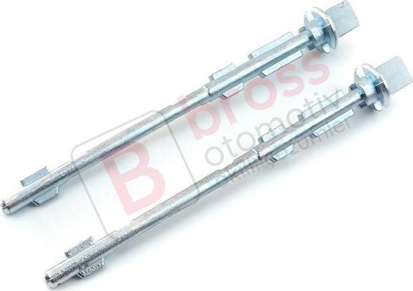 Peugeot Citroen Fiat Lancia Eurovans 1994-2002 İçin 2 Adet Sürgülü Kapı Kolu Kilit Pimi 140 mm - Image 1