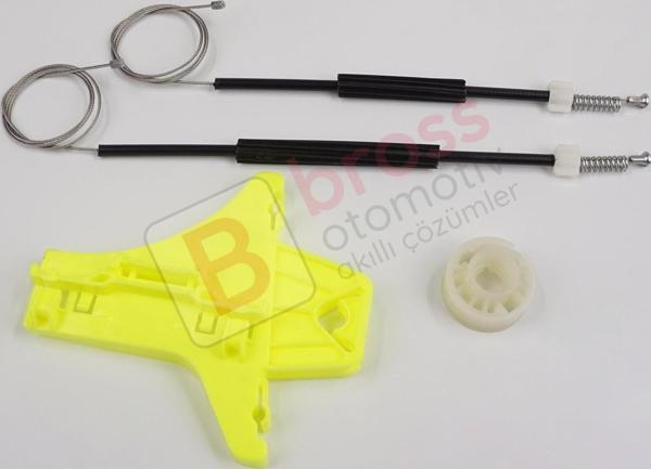 VW Golf MK7 5G 2012-2021 5-Kapı 5G4839462 İçin Elektrikli Arka Sağ Cam Kriko Tamir Seti - Image 1