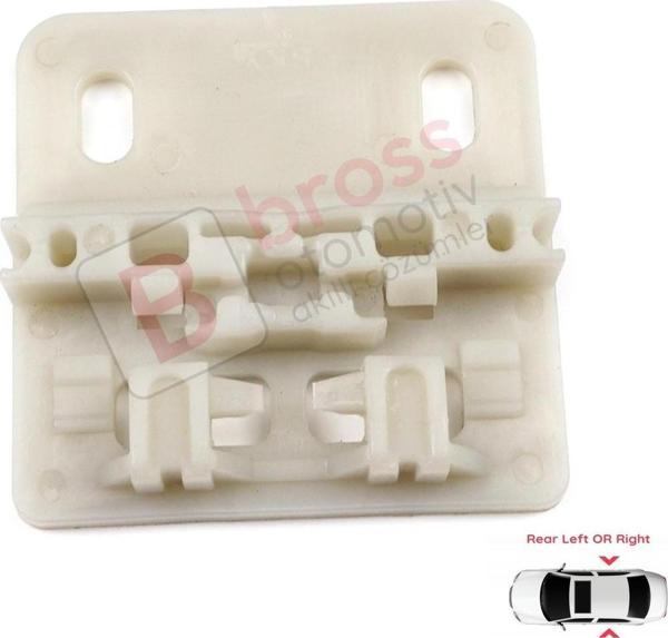 VW Land Rover Freelander İçin Arka Sağ veya Sol Cam Kriko Klipsi - Image 1