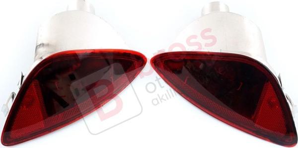 Renault Clio 3 için Arka Tampon Sis Farı 8200776055, 8200776054 - Image 1