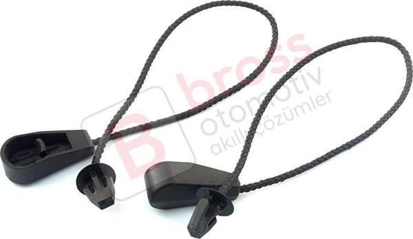 Renault Clio Megane Laguna HB için Bagaj Raf Askı İpi 7701062123 - Image 1