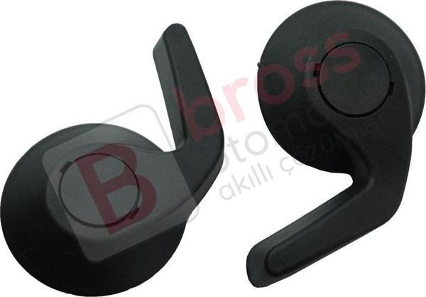 Renault Kangoo MK2 için İki Adet SİYAH Ön Koltuk Ayar Kolu 7701209971, 7701209972 - Image 1