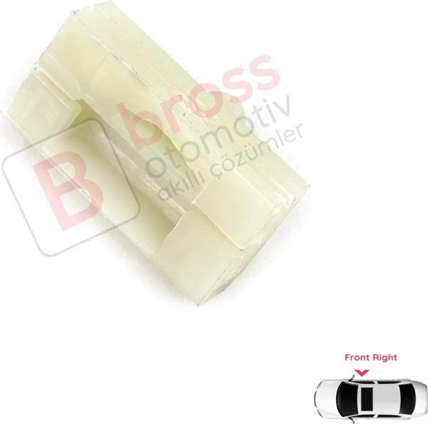 Renault Megane 1 İçin Ön Sağ Cam Kriko Tamir Klipsi - Image 1