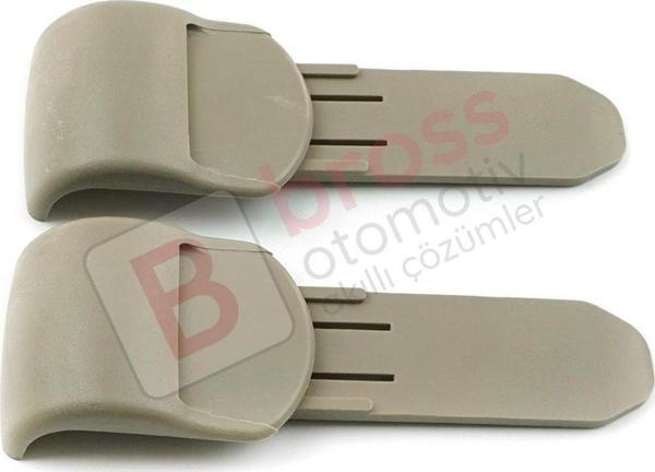 Renault Megane 2 Fluence için 2 Adet Arka Perde Tutucu Klipsi 8200191584 - Image 1