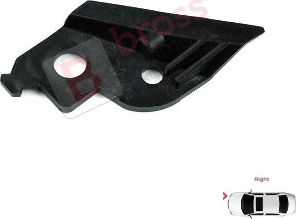 Renault Megane MK2 2002-2008 7701063220 İçin Sağ Ön Taraf Far Tamir Parçası - Image 1