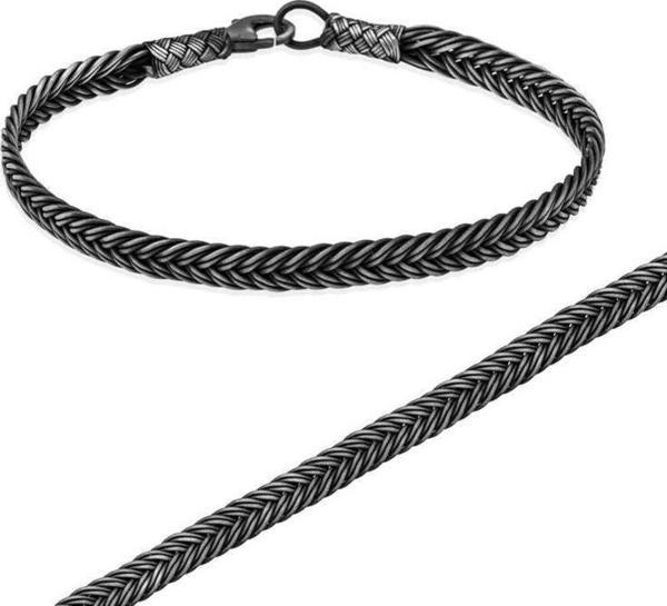 Gümüş El Sarması Kazaziye Unisex Bileklik - Image 1