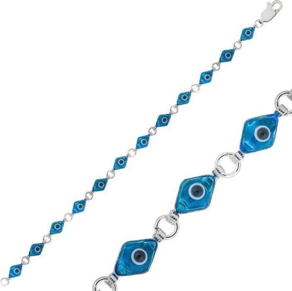 Gümüş Nazar Bayan Bileklik - Image 1