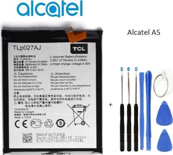 Alcatel A5 Ot 6058D-A5 5085D Batarya Pil ve Tamir Seti Tlp027A1-A - Image 1