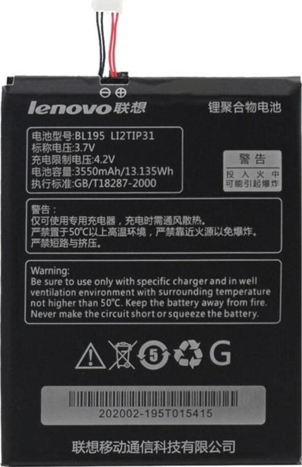 Lenovo A2107/A2207 Bl195 Pil Batarya - Image 1