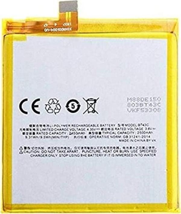 Meizu M2 Mini Pil Batarya BT43C - Image 1