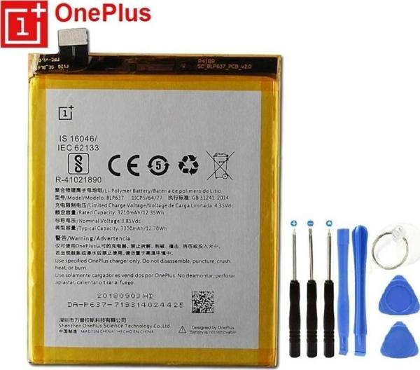 Oneplus 5T Pil Batarya Blp637 ve Tamir Seti - Image 1