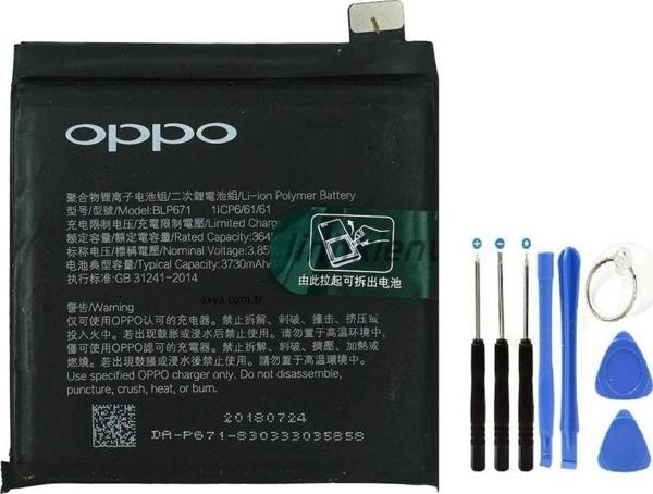 Oppo Find X /Find X2 Pil Batarya BLP671 ve Tamir Seti - Image 1