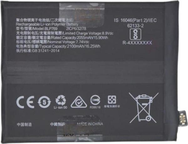 Oppo Find X2 Pil Batarya BLP769 - Image 1