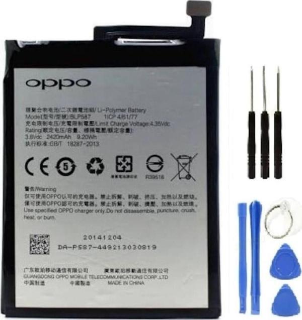 Oppo R1X Pil Batarya Bl587 Tamir Seti - Image 1