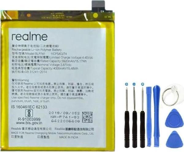 Realme XT Pil Batarya BLP741 ve Tamir Seti - Image 1