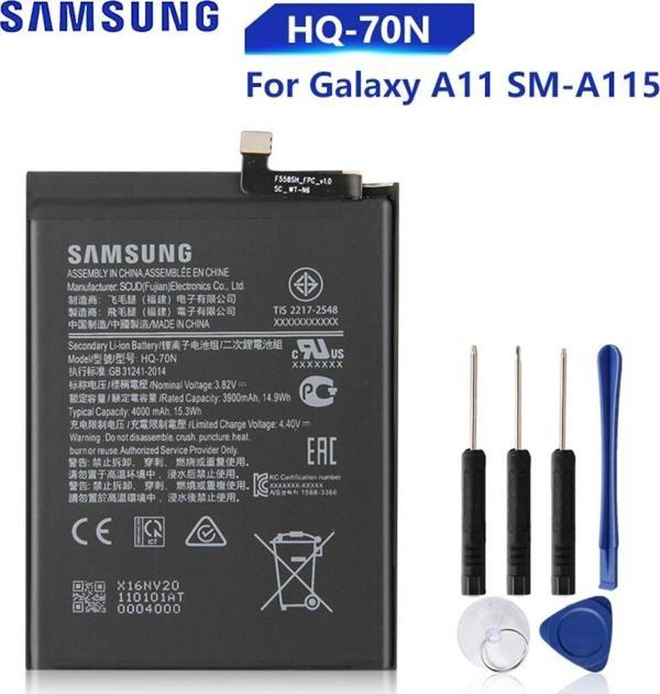 Samsung A11 Sm-A115 Batarya Pil Hq-70N ve Tamir Seti - Image 1
