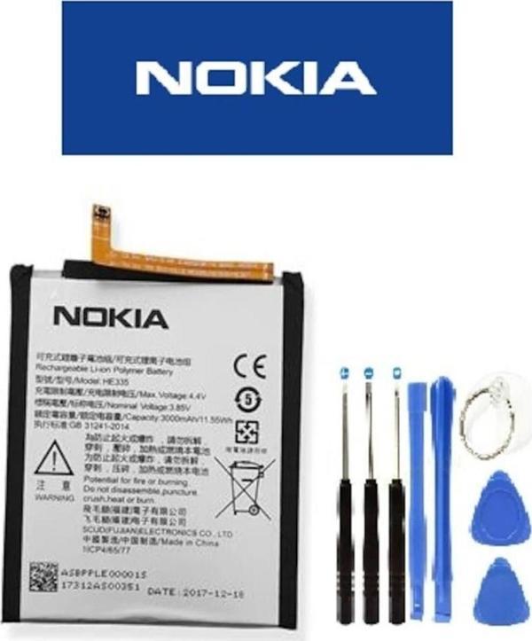 Nokia 6 N6-2017 Batarya Pil He335 3000 Mah - Image 1