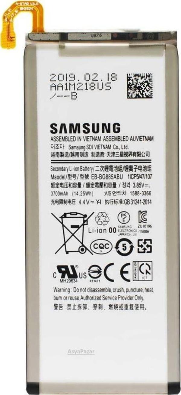 Samsung A8 Star-A9 Star Pil Batarya Sm-G885F- Eb-Bg885Abu - Image 1