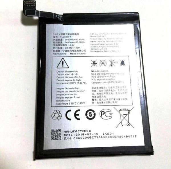 Vodafone Smart V10 Pil Batarya Tlp034F1 3400 Mah - Image 1
