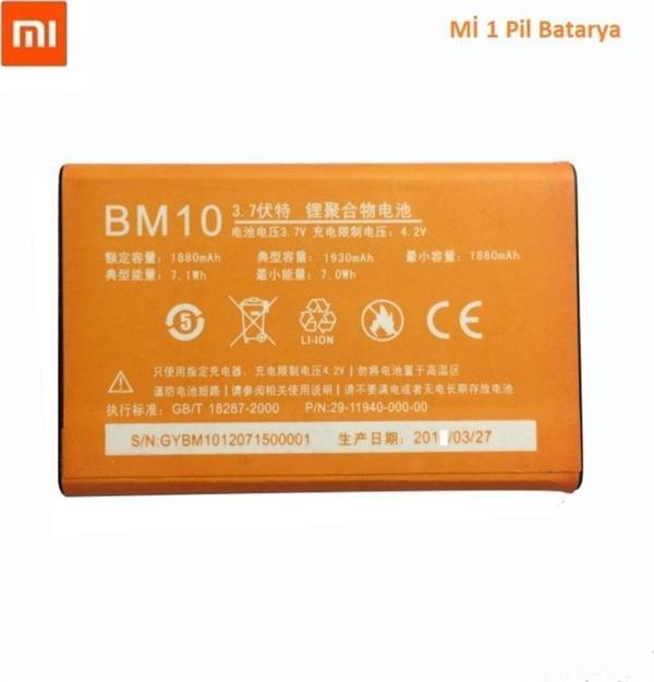 Xiaomi Mi 1 Pil Batarya Bm10 1930 Mah - Image 1