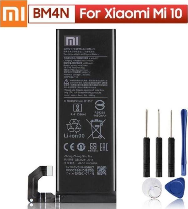 Xiaomi Mi 10 Batarya Pil ve Tamir Seti Bm4N 4780 Mah - Image 1