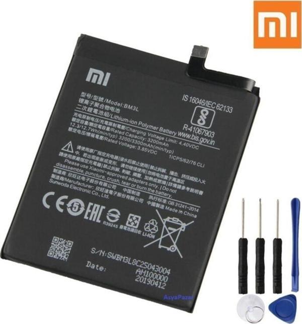 Xiaomi Mi9 Bm3L Pil Batarya ve Tamir Seti 3200 Mah - Image 1