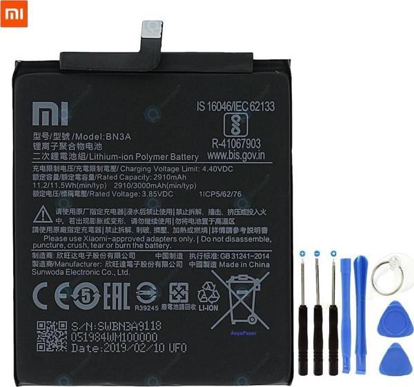Xiaomi Redmi Go Bn3A Pil Batarya ve Tamir Seti 2910 Mah - Image 1