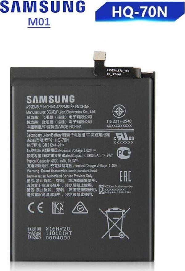 Samsung M01 Batarya Pil Hq-70N ve Tamir Seti - Image 1